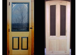 Square and Arched Top Doors Photo