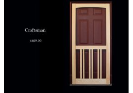 Craftsman Screen Door $669.00 Photo