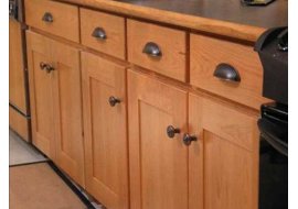 Continuous Grain in Drawer Fronts Photo