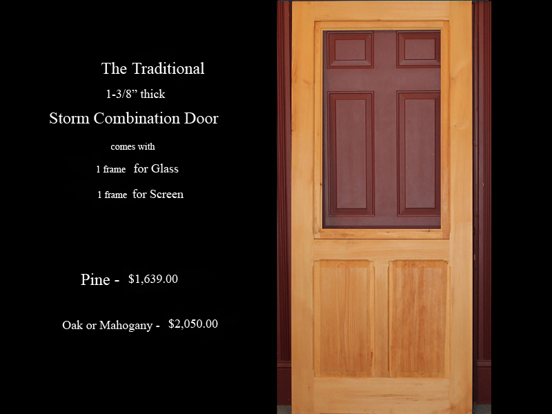 Wooden Storm Doors Canadianwoodcraftsman Com
